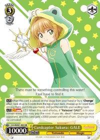 Cardcaptor Sakura: GALE (CCS/WX01-003 RR) [Cardcaptor Sakura: Clear Card] - POKÉ JEUX