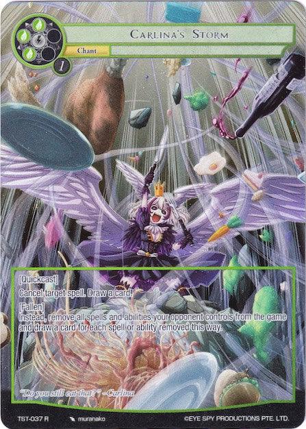 Carlina's Storm (Full Art) (TST-037) [The Seventh] - POKÉ JEUX