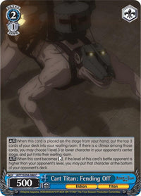 Cart Titan: Fending Off [Attack On Titan: Final Season] - POKÉ JEUX