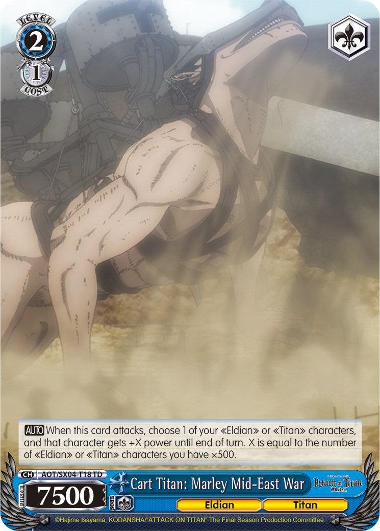 Cart Titan: Marley Mid-East War [Attack On Titan: Final Season] - POKÉ JEUX