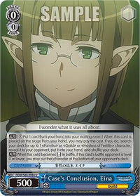 Case's Conclusion, Eina (DDM/S88-E084 U) [Is it Wrong to Try to Pick Up Girls in a Dungeon?] - POKÉ JEUX