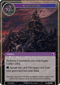 Castle of Oni (SDL5-003) [Starter Deck: Vampiric Hunger] - POKÉ JEUX