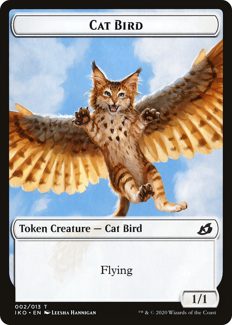 Cat Bird // Spirit Double-Sided Token [Starter Commander Decks] - POKÉ JEUX
