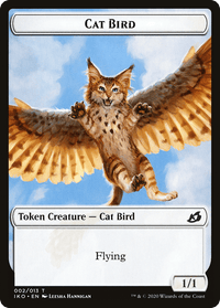 Cat Bird // Thopter Double-Sided Token [Starter Commander Decks] - POKÉ JEUX