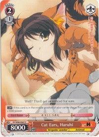 Cat Ears, Haruhi (SY/W08-E067 C) [The Melancholy of Haruhi Suzumiya] - POKÉ JEUX
