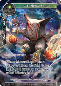 Cat Ninja Scout (Full Art) (NDR-062) [New Dawn Rises] - POKÉ JEUX