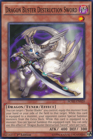 Dragon Buster Destruction Sword [BOSH-EN020] Common - POKÉ JEUX