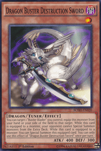 Dragon Buster Destruction Sword [BOSH-EN020] Common - POKÉ JEUX