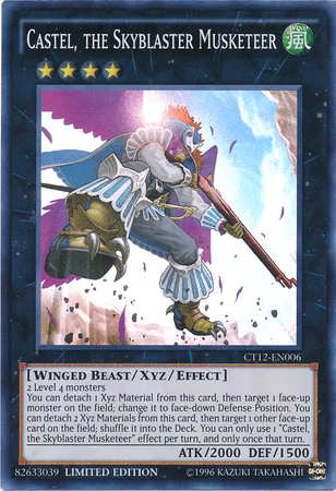 Castel, the Skyblaster Musketeer [CT12-EN006] Super Rare - POKÉ JEUX