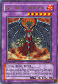 Evil Hero Inferno Wing [GLAS-EN038] Ultra Rare - POKÉ JEUX