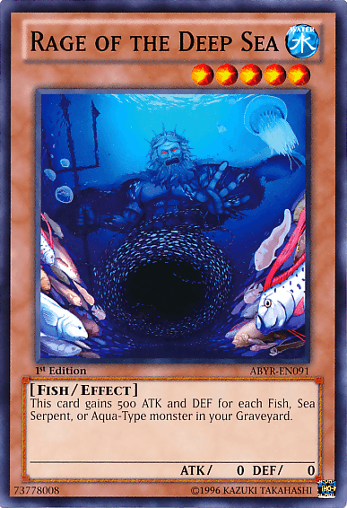 Rage of the Deep Sea [ABYR-EN091] Common - POKÉ JEUX