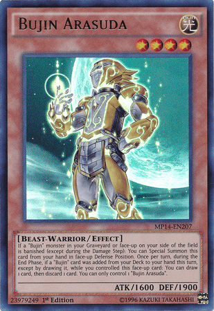 Bujin Arasuda [MP14-EN207] Ultra Rare - POKÉ JEUX