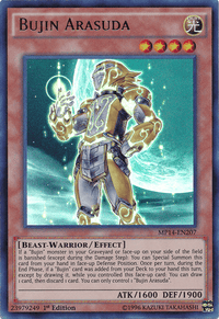 Bujin Arasuda [MP14-EN207] Ultra Rare - POKÉ JEUX