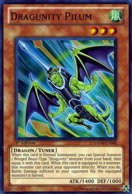 Dragunity Pilum [HA04-EN046] Super Rare - POKÉ JEUX