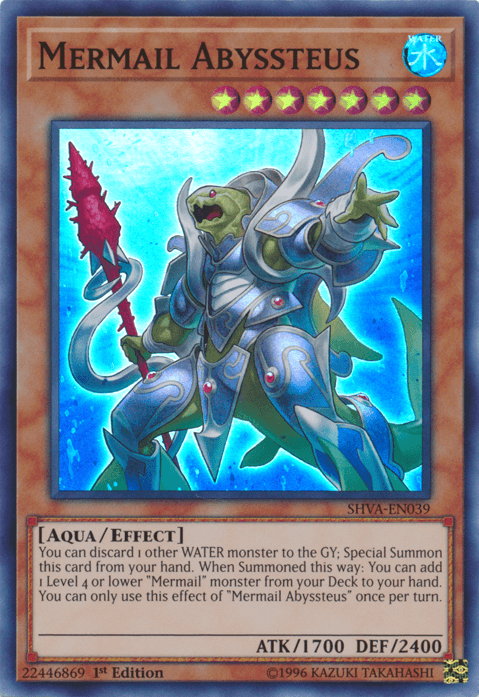 Mermail Abyssteus [SHVA-EN039] Super Rare - POKÉ JEUX