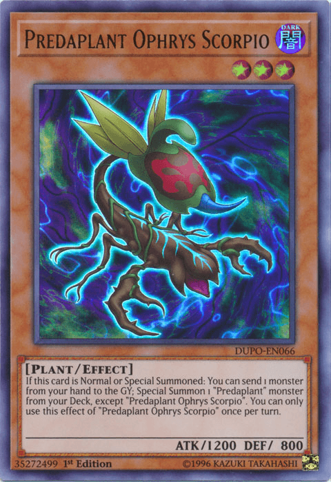 Predaplant Ophrys Scorpio [DUPO-EN066] Ultra Rare - POKÉ JEUX