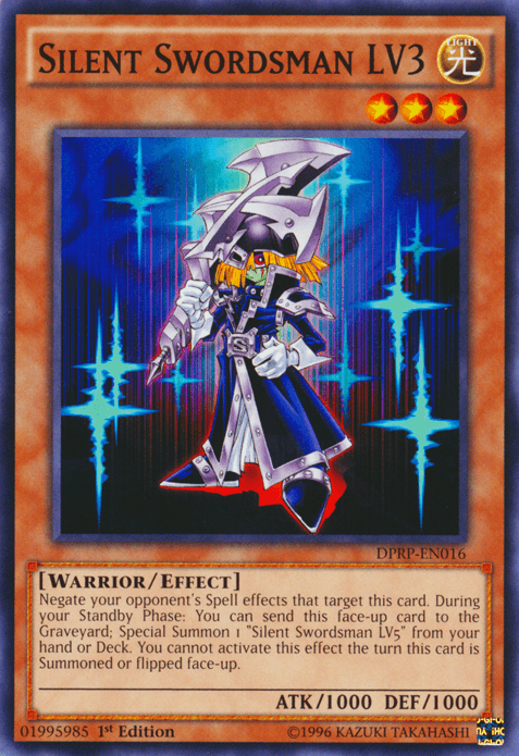 Silent Swordsman LV3 [DPRP-EN016] Common - POKÉ JEUX