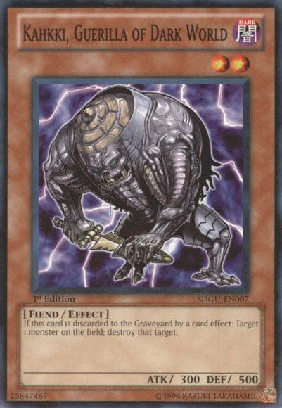 Kahkki, Guerilla of Dark World [SDGU-EN007] Common - POKÉ JEUX