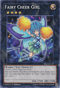 Fairy Cheer Girl [BP03-EN129] Shatterfoil Rare - POKÉ JEUX