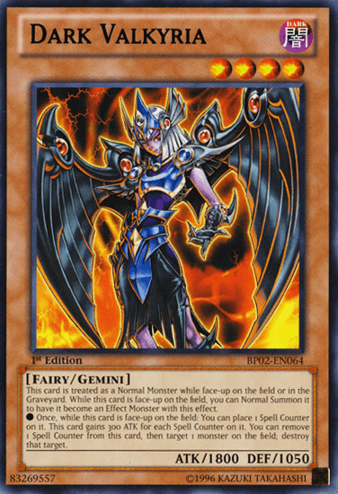 Dark Valkyria [BP02-EN064] Mosaic Rare - POKÉ JEUX