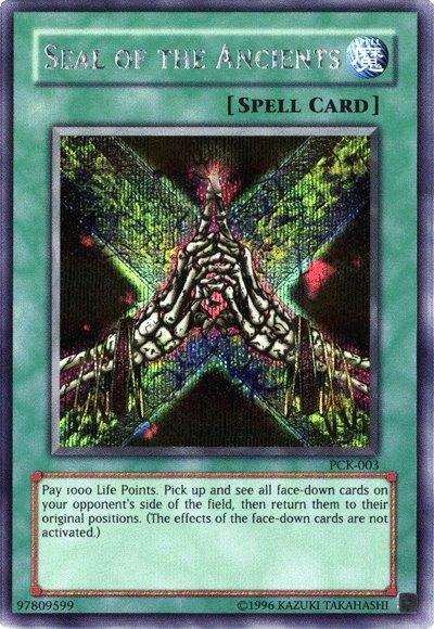 Seal of the Ancients (Power of Chaos: Kaiba the Revenge) [PCK-003] Secret Rare - POKÉ JEUX