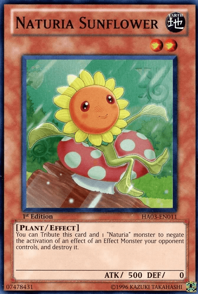 Naturia Sunflower [HA03-EN011] Super Rare - POKÉ JEUX