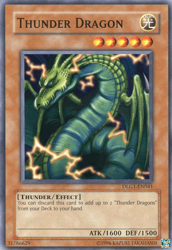 Thunder Dragon [DLG1-EN041] Common - POKÉ JEUX