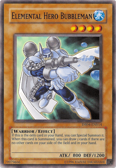 Elemental Hero Bubbleman [DR04-EN014] Common - POKÉ JEUX