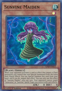 Sunvine Maiden [GFTP-EN015] Ultra Rare - POKÉ JEUX