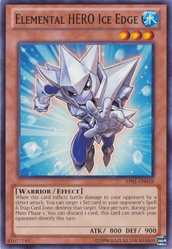Elemental HERO Ice Edge [AP01-EN018] Common - POKÉ JEUX