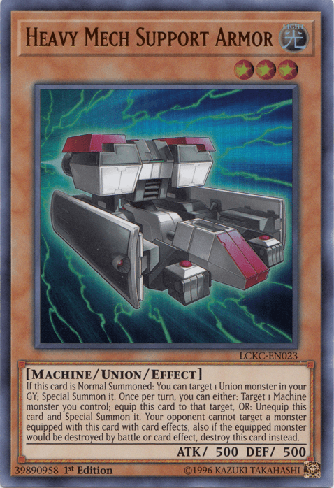Heavy Mech Support Armor [LCKC-EN023] Ultra Rare - POKÉ JEUX
