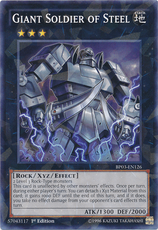 Giant Soldier of Steel [BP03-EN126] Shatterfoil Rare - POKÉ JEUX