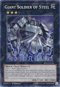 Giant Soldier of Steel [BP03-EN126] Shatterfoil Rare - POKÉ JEUX
