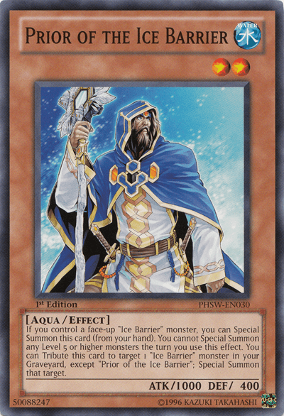 Prior of the Ice Barrier [PHSW-EN030] Common - POKÉ JEUX