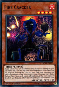 Fire Cracker [AC18-EN007] Super Rare - POKÉ JEUX
