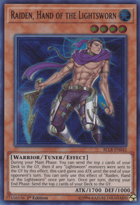 Raiden, Hand of the Lightsworn [BLLR-EN042] Ultra Rare - POKÉ JEUX