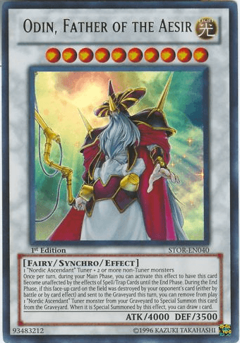 Odin, Father of the Aesir [STOR-EN040] Ultra Rare - POKÉ JEUX