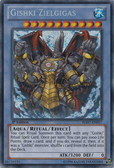 Gishki Zielgigas [HA07-EN057] Secret Rare - POKÉ JEUX