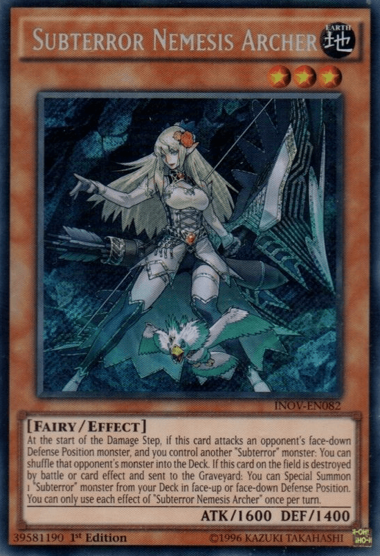 Subterror Nemesis Archer [INOV-EN082] Secret Rare - POKÉ JEUX