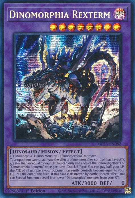 Dinomorphia Rexterm [MP23-EN082] Prismatic Secret Rare - POKÉ JEUX