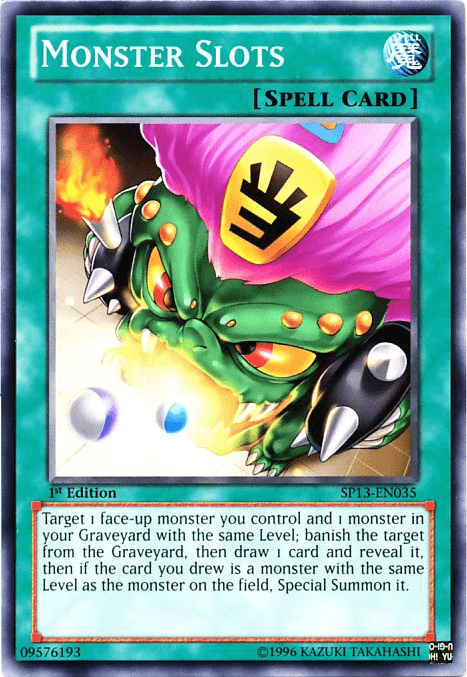 Monster Slots [SP13-EN035] Common - POKÉ JEUX