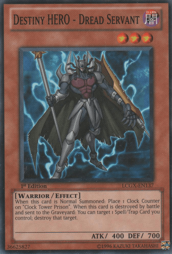 Destiny HERO - Dread Servant [LCGX-EN137] Common - POKÉ JEUX