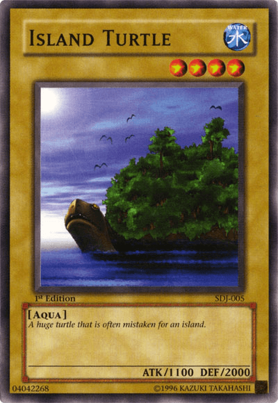 Island Turtle [SDJ-005] Common - POKÉ JEUX