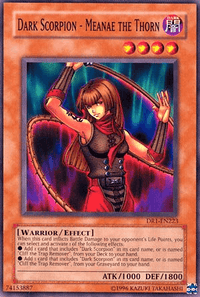 Dark Scorpion - Meanae the Thorn [DR1-EN223] Common - POKÉ JEUX