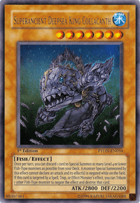 Superancient Deepsea King Coelacanth [PTDN-EN034] Ultra Rare - POKÉ JEUX