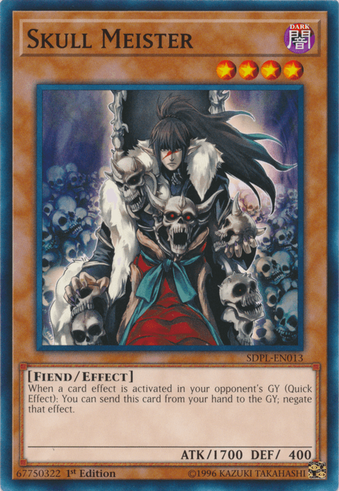 Skull Meister [SDPL-EN013] Common - POKÉ JEUX