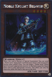Noble Knight Bedwyr [NKRT-EN002] Platinum Rare - POKÉ JEUX