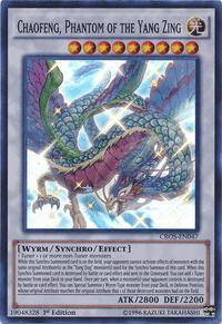 Chaofeng, Phantom of the Yang Zing [CROS-EN047] Super Rare - POKÉ JEUX