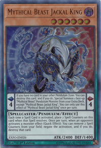 Mythical Beast Jackal King [EXFO-EN026] Ultra Rare - POKÉ JEUX