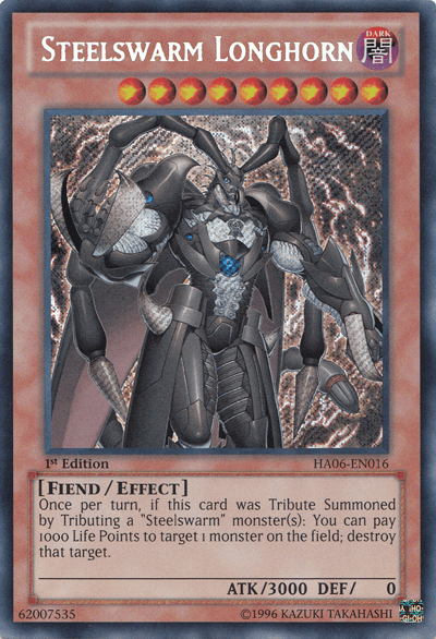 Steelswarm Longhorn [HA06-EN016] Secret Rare - POKÉ JEUX